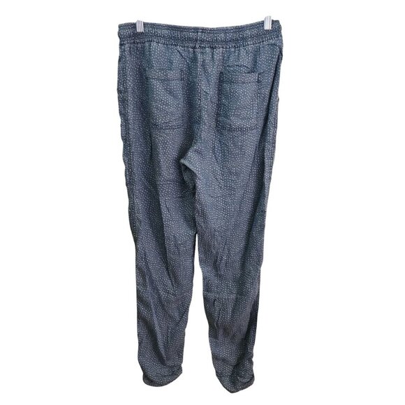 Thread & Supply NWOT Tencel Chambray Polka Dot Joggers Size M - Picture 2 of 6